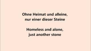 Einer dieser Steine — Sido ft. Mark Forster (English & German lyrics)