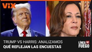 Trump vs Harris: ¿quién lidera la intención de voto en estados clave? Analizamos las encuestas