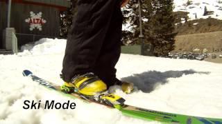 ROTTEFELLA NTN FREERIDE COLOR EDITION - TELEMARK BINDING