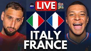 ITLAY vs FRANCE LIVE | UEFA Nations League 2024 | Full Match LIVE Today