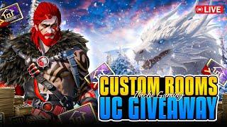 BGMI LIVE CUSTOM ROOM | ROYAL PASS AND UC GIVEAWAY EVERY MATCH | 800 UC PRIZE POOL EVERY MATCH