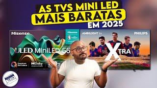 Muita TECNOLOGIA e PREÇO BAIXO - HISENSE U6N ou PHILIPS THE XTRA - QUAL É MELHOR?