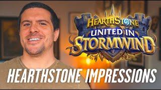 Voice actor does impressions from Hearthstone United In Stormwind