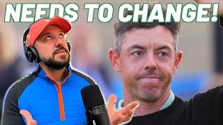 RORY McILROY JUST CAN'T WIN, something has to change!! (Irish Open Disappointment)