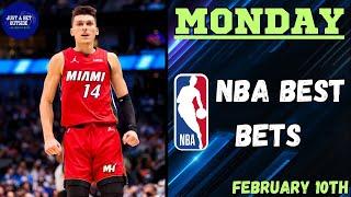 NBA Best Bets, Picks, & Predictions for Today, February 10th!