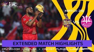 Extended Highlights | Trinbago Knight Riders vs Barbados Royals | CPL 2024