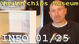 INFO 01/25 - 8-Bit Vitrine, Öffnungszeiten, Führungen und aktuelles - Yesterchips Museum Haingrund