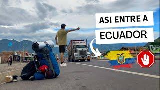 COMO VIAJAR con POCO DINERO en ECUADOR l viajando de Colombia hasta Argentina a DEDO (parte 6)