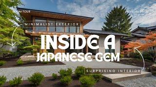 Explore a Japanese Modern Home with Surprising Traditional Interiors!