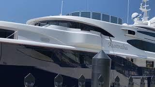 Clive Palmer's Multimillion Dollar Super yacht   AUSTRALIA