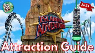 Universal Islands of Adventure ATTRACTION GUIDE - 2024 - All Rides & Shows Universal Studios Orlando