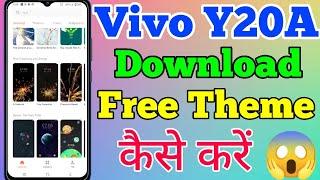 Vivo Y20A Me Free Theme Change Setting Kaise Kare // How To Change Free Theme Setting On Vivo Y20A