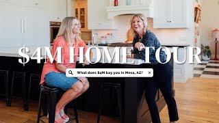 Custom Home Construction Costs | $4M Home Tour | Living in Mesa