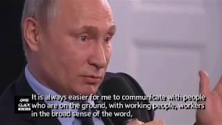 Putin: I would tell you more about Donald Trump if journalists were not here!