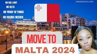 MOVE TO MALTA 2024 - apply now before it ends //EASY COUNTRY TO MOVE TO - VISA IN 2WEEKS //FAMILY