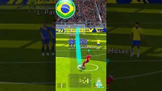 Barzil Free kick challenge || efootballmobile2024 #football #efootball #pes #shorts #short