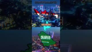 Indonesia vs Saudi Arabia #shorts #country #indonesia #saudiarabia #countrycomparison #viral #vs