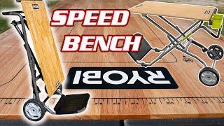 COVENIENT and VERSATILE - RYOBI Speed Bench Mobile Workstation Video [STM202]