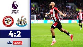 Brentford bleibt oben dran! | FC Brentford - Newcastle United | Highlights - Premier League 2024/25