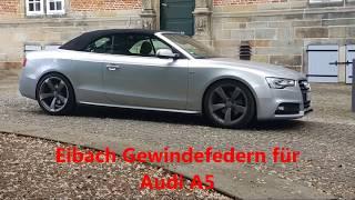 Eibach Gewindefedern für Audi A5, adjustable low Eibachs springs