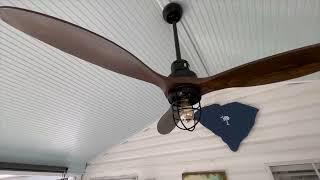 52 inch Fan Patio 3 blade Farmhouse with remote