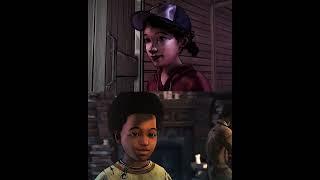 Telltale The Walking Dead Season 1 - Season 4 PARALLELS #twdtelltale#twdgedit#leeeverett#twdgclem#fy