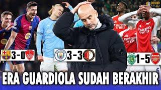 Liga Champion: Haaland Brace, Man City Gagal Menang - Lewy Bawa Barca Menang - Arsenal Pesta Gol