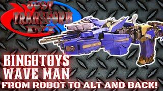 JUST TRANSFORM IT!: BingoToys Wave Man (Bumblebee Movie Shockwave)