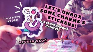 studio vlog | Unboxing some goodies and being spontaneous (or insane)