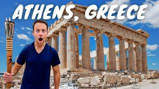 Athens Walking Tour | GREECE TRAVEL VLOG 