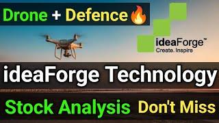 ideaForge Technology Stock News, ideaForge Technology Share Analysis, Defence Sector Stocks, Drone,