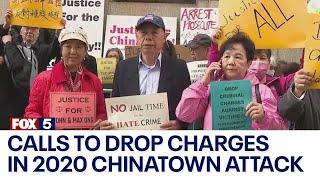 Calls to drop charges in 2020 Chinatown attack