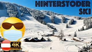 Skifahren in Hinterstoder 2021: Mit Maske   durch die Corona-Winterwelt