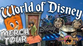 WORLD OF DISNEY NEW MERCHANDISE SHOPPING TOUR | Disney Springs August 2024 ~ Walt Disney World!