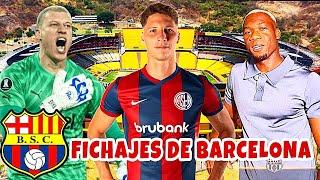 3 Nuevos Fichajes para Barcelona SC 2025 / Novedades de la Liga Pro 2025