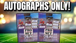 3 AUTOGRAPHS FOR $200 | 2023 Leaf Pro Set Pure Football Two Box Review