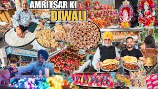 Diwali Food & Market Tour in Amritsar | Amritsar Ki Diwali | Amritsar Street Food