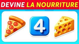 Devine la NOURRITURE en ÉMOJIS  Quiz Émoji | Robo Quiz