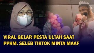 Seleb TikTok Diperiksa Polisi Soal Viral Gelar Pesta Ulang Tahun Mewah Saat PPKM