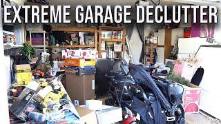 Extreme Garage Cleanout & Organization - AMAZING Transformation!