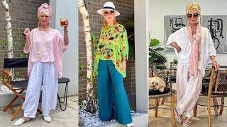 Wardrobe in Boho style of a slender mature lady. How to incorporate Boho style into your wardrobe?