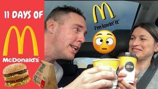 How Many McDonalds Visits Can We do In A MONTH?? OVERLOAD!