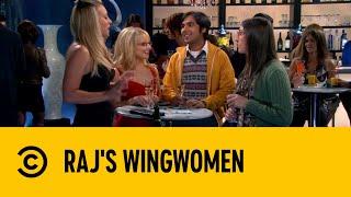 Raj's Wingwomen | The Big Bang Theory | Comedy Central Africa