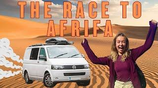 DRIVING 3000km TO AFRICA | Europe to Morocco Van Life, Travel