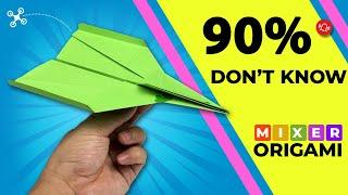 90% You don't know, When folding paper airplanes | Mixer Origami