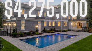 Massive $4.2 Million Luxury Mansion in one of the Wealthiest zip codes!