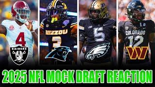 2025 Mock Draft Reaction | Pro Football Network