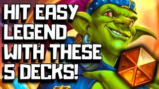 Best Hearthstone Decks To Hit Legend In June!