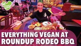 Roundup Rodeo BBQ Plant-based menu options!