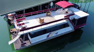 SOLD - 1994 Lakeview 14 X 45WB Aluminum Hull Houseboat on Norris Lake TN